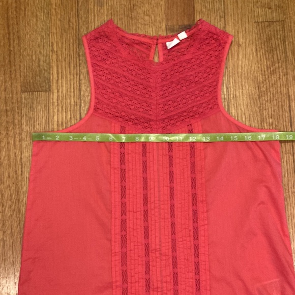 Gap Coral Cotton Top Size Small - Picture 12 of 13